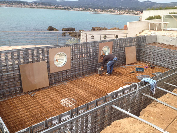 piscine beton marinal